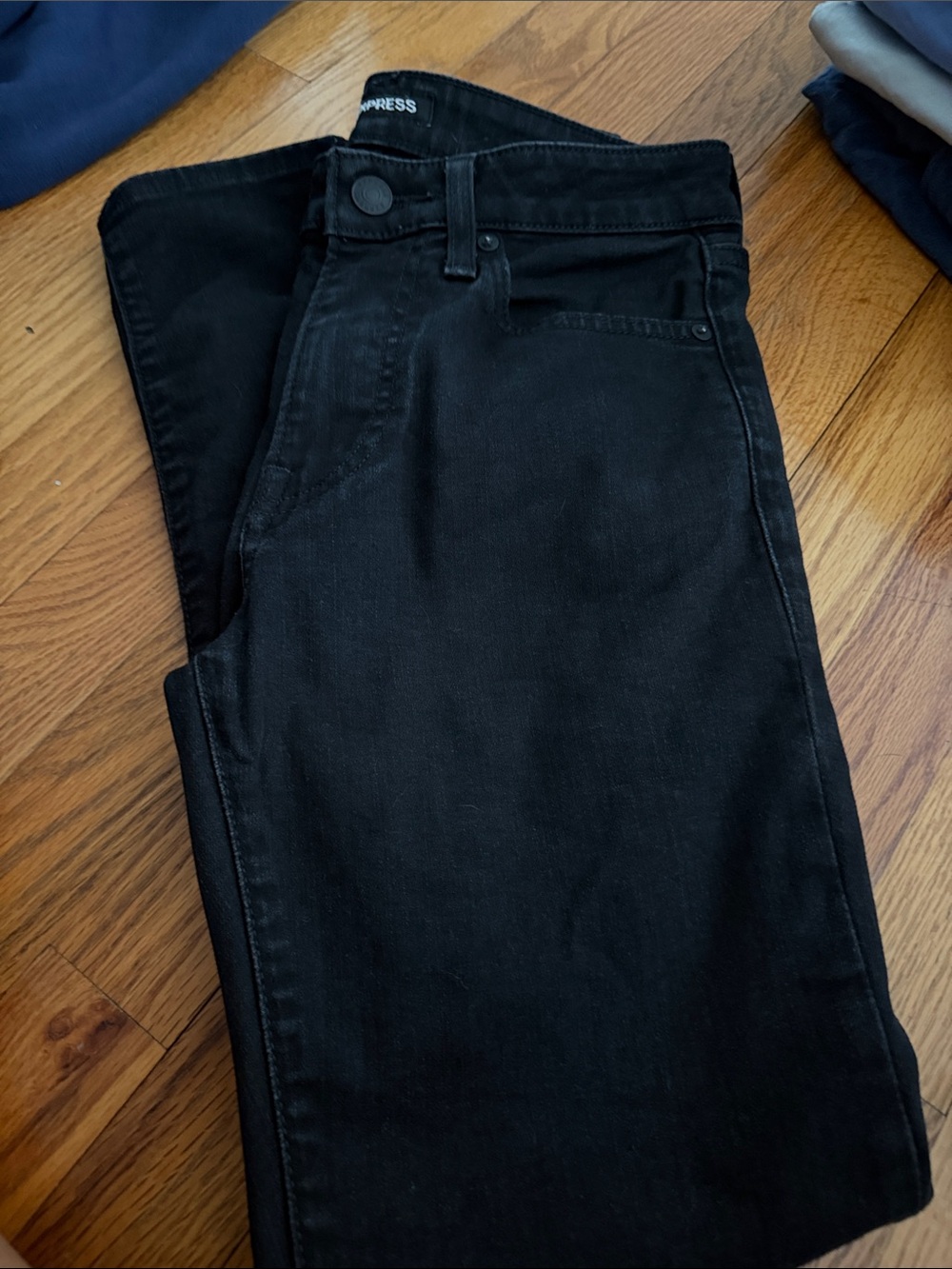 Express Men's Skinny Jeans in Black